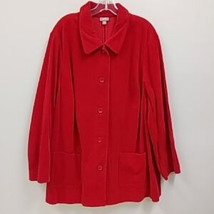 Vibrant Red Women's Jacket 4942y